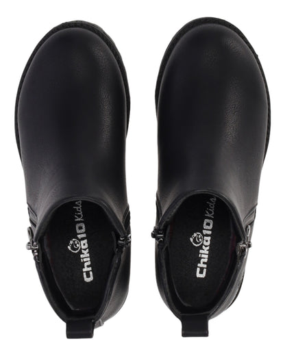BOTINES DE NIÑA CHIKA10 KIDS NEW PONY 19 EN NEGRO