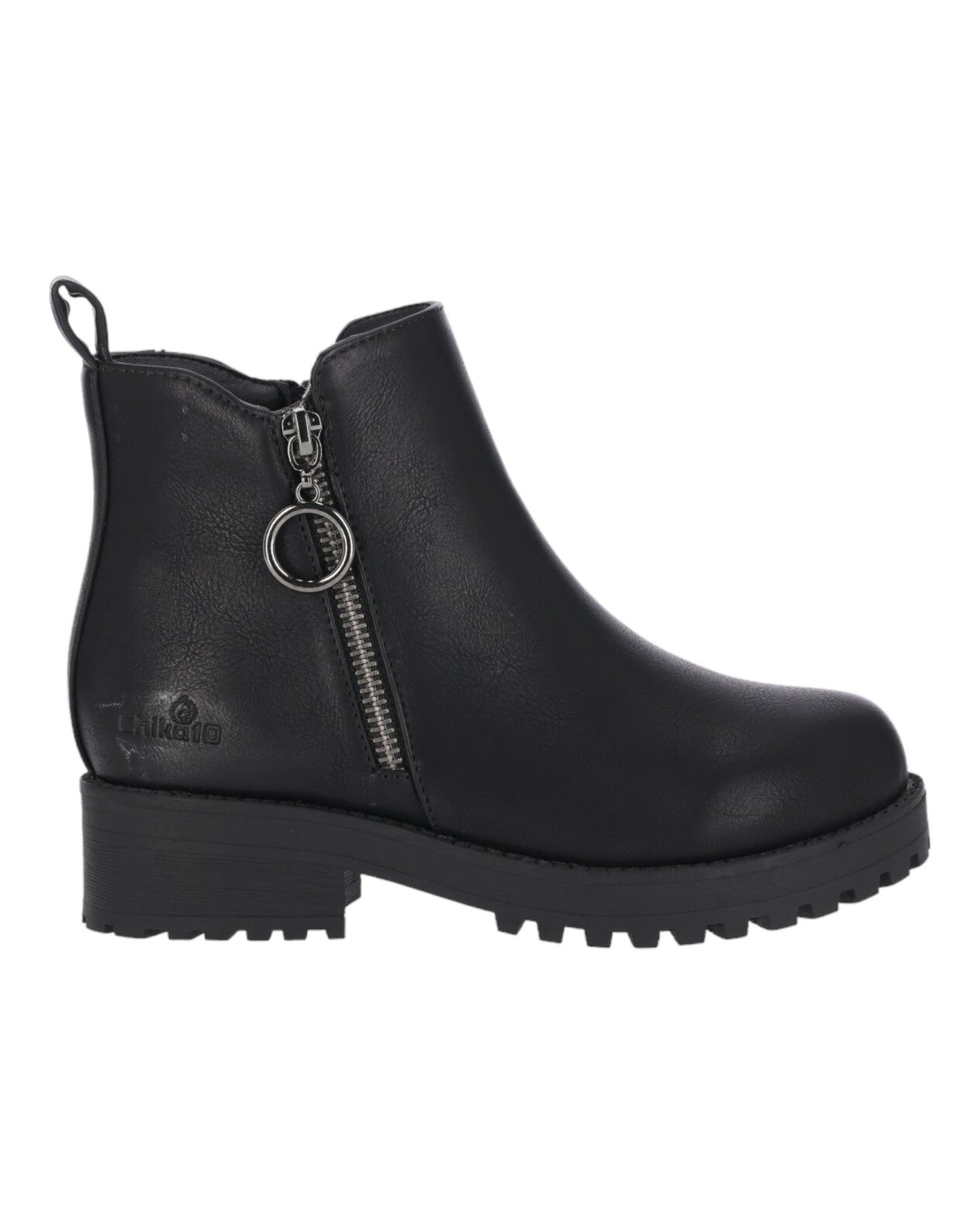 BOTINES DE NIÑA CHIKA10 KIDS NEW PONY 19 EN NEGRO