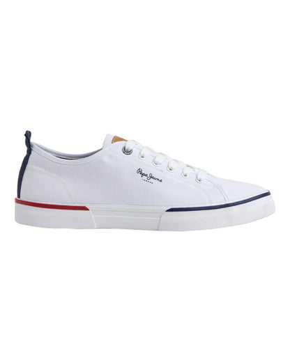 DEPORTIVOS DE HOMBRE PEPE JEANS KENTON SMART M PMS30811 EN BLANCO