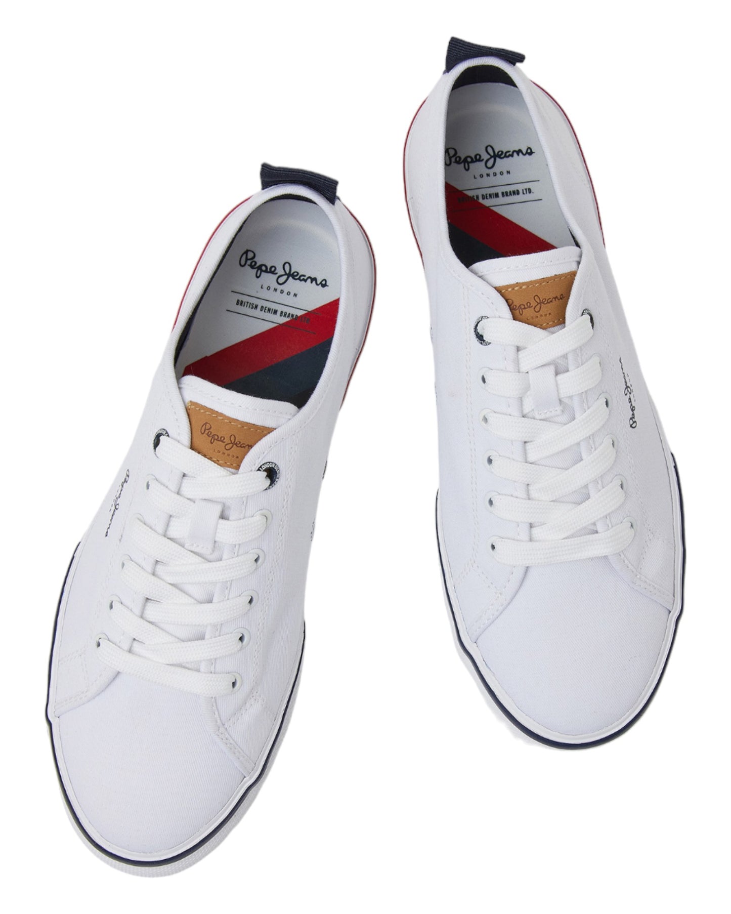 DEPORTIVOS DE HOMBRE PEPE JEANS KENTON SMART M PMS30811 EN BLANCO