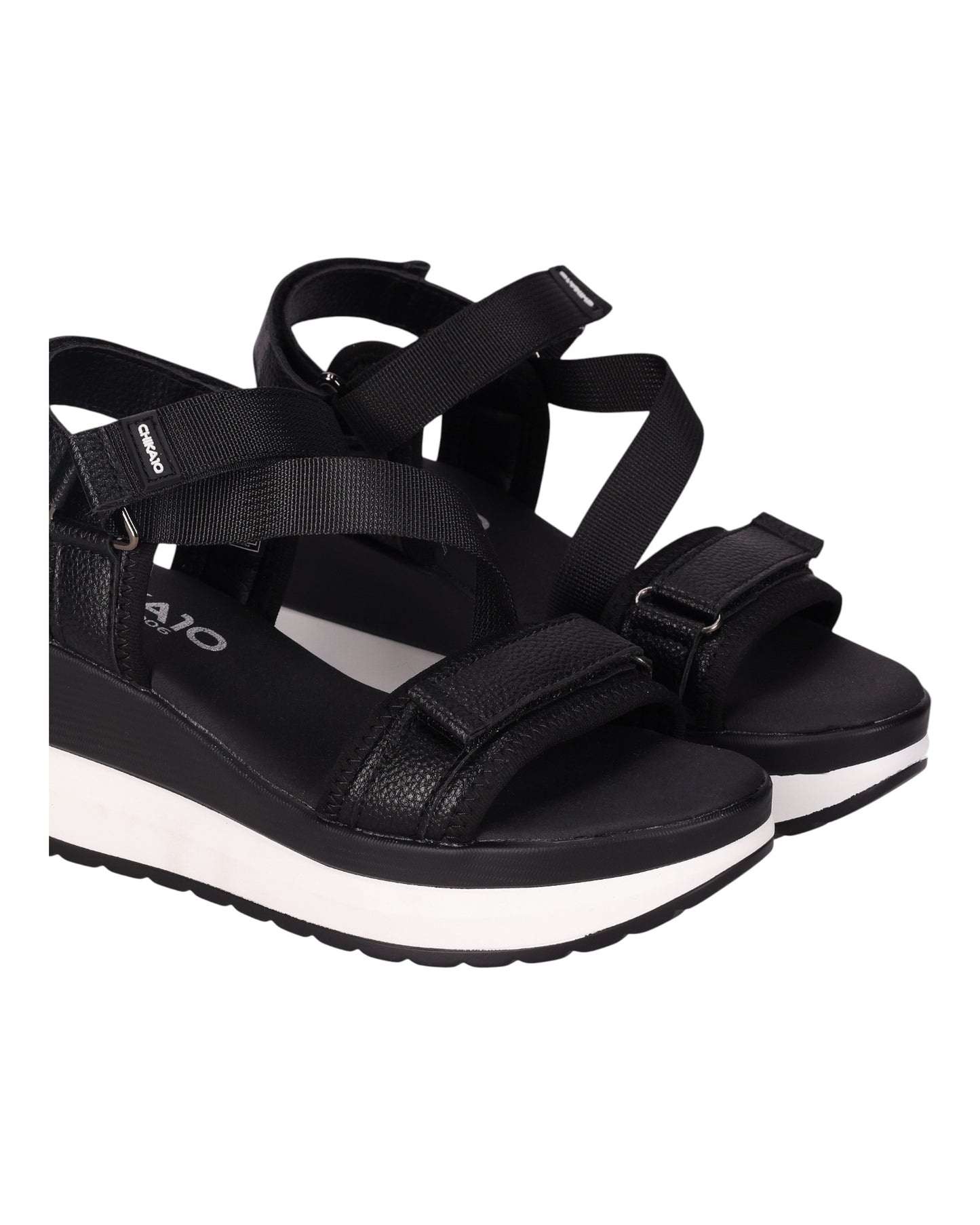SANDALIAS DE MUJER CHIKA10 ROCO 07 EN NEGRO