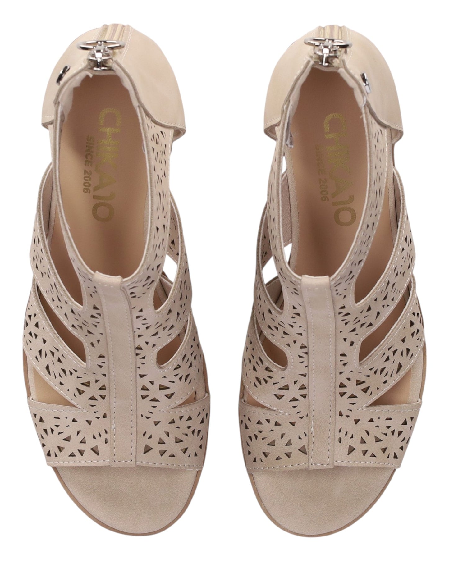 SANDALIAS DE MUJER CHIKA10 ROSALINDA 04 EN BEIGE