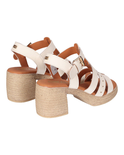 SANDALIAS DE MUJER CHIKA10 VIOLIN 01 EN BLANCO