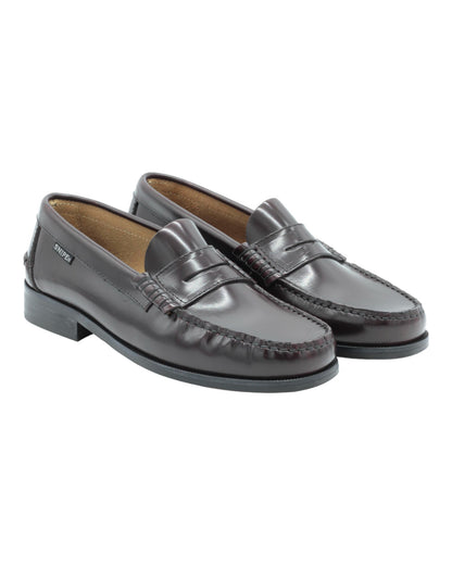 SNIPE 11016 MEN'S SHOES IN BURGUNDY