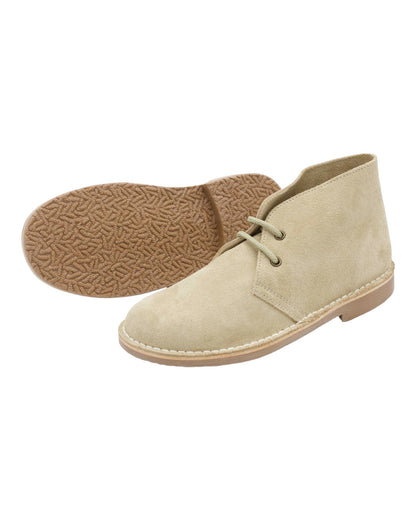 BOTINES DE MUJER ATXA SAFARI EN BEIG
