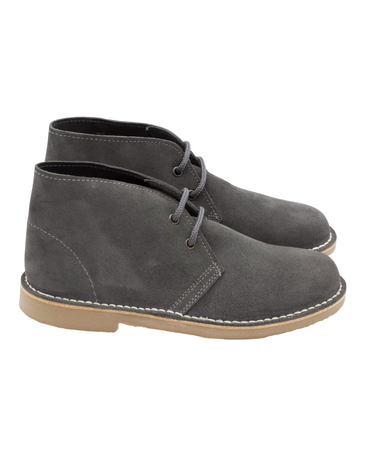 BOTINES DE MUJER ATXA SAFARI EN GRIS