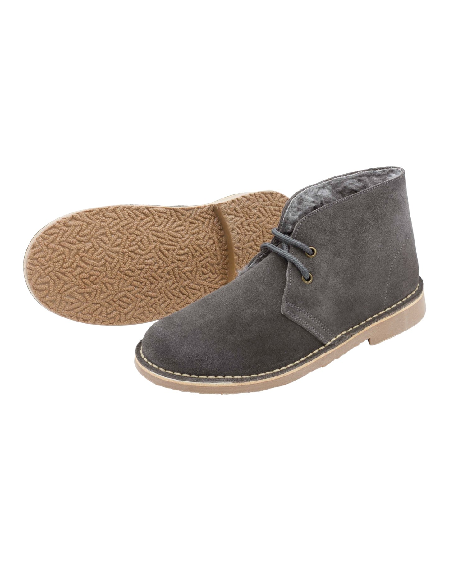 BOTINES DE MUJER ATXA SAFARI EN GRIS