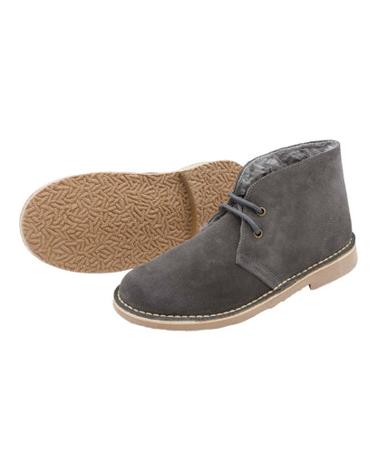 BOTINES DE MUJER ATXA SAFARI EN GRIS