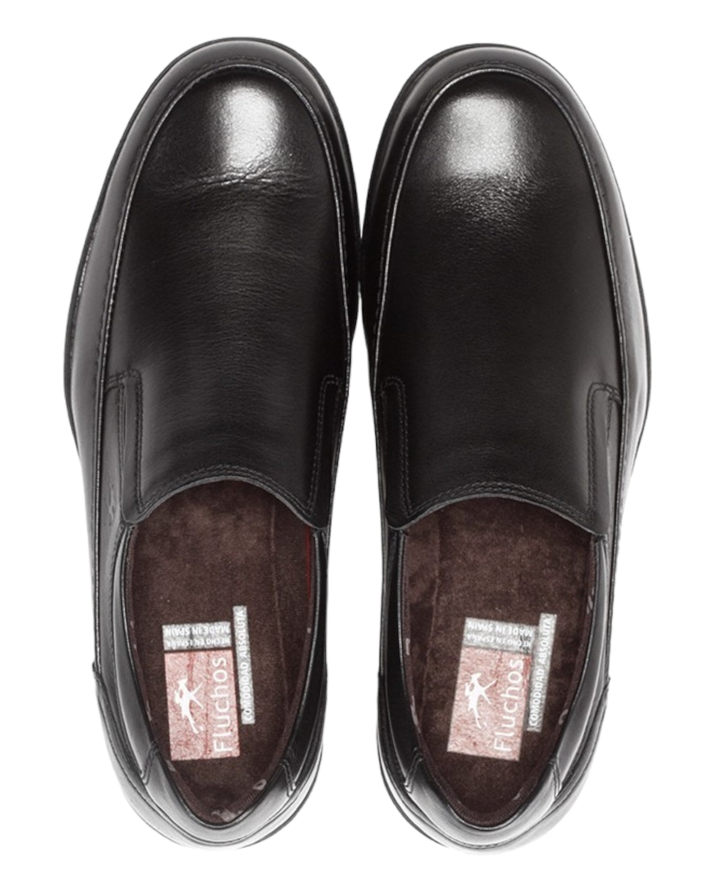 ZAPATOS DE HOMBRE FLUCHOS 8499 LUCA EN NEGRO
