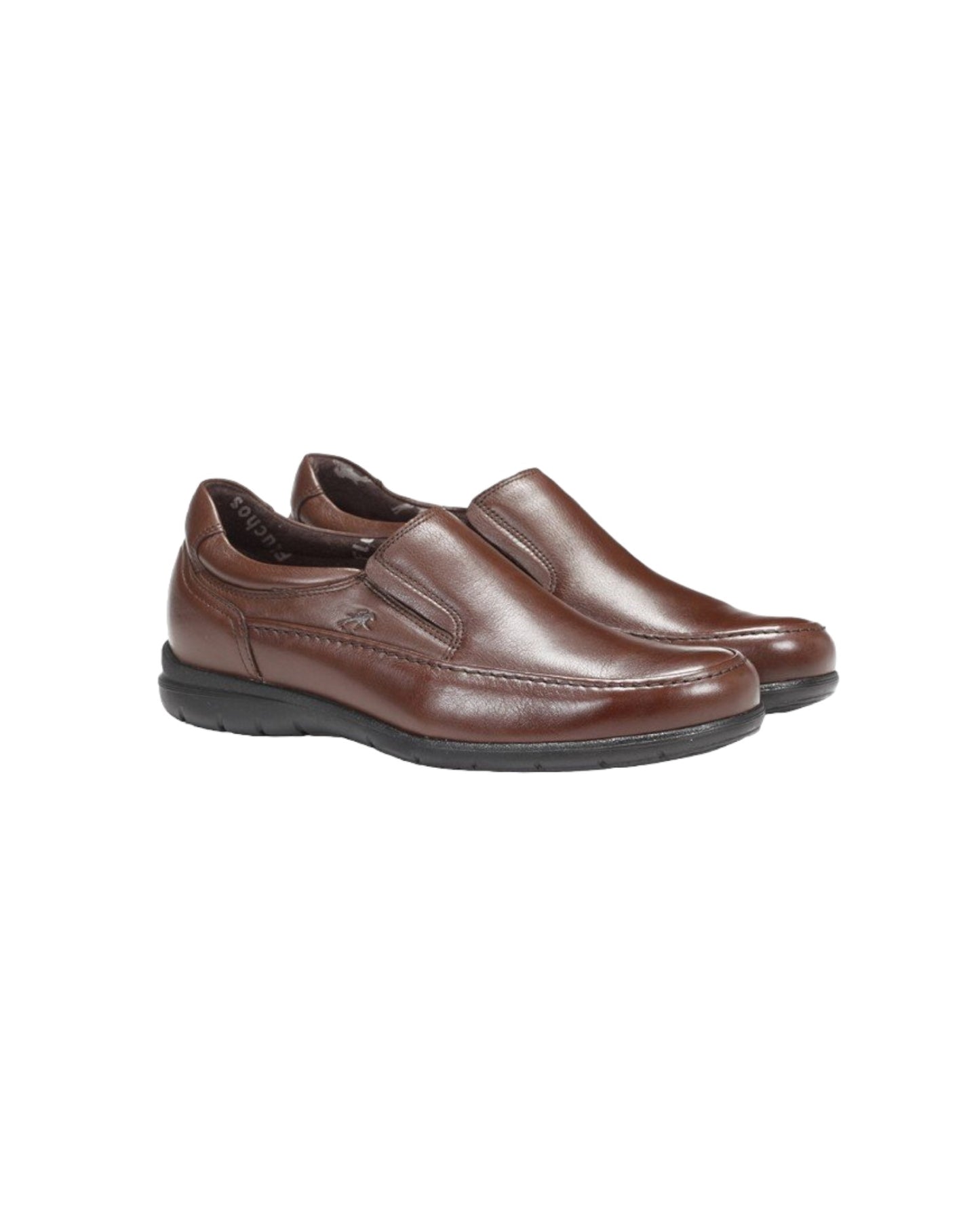 FLUCHOS 8499 LUCA MEN'S SHOES IN BROWN