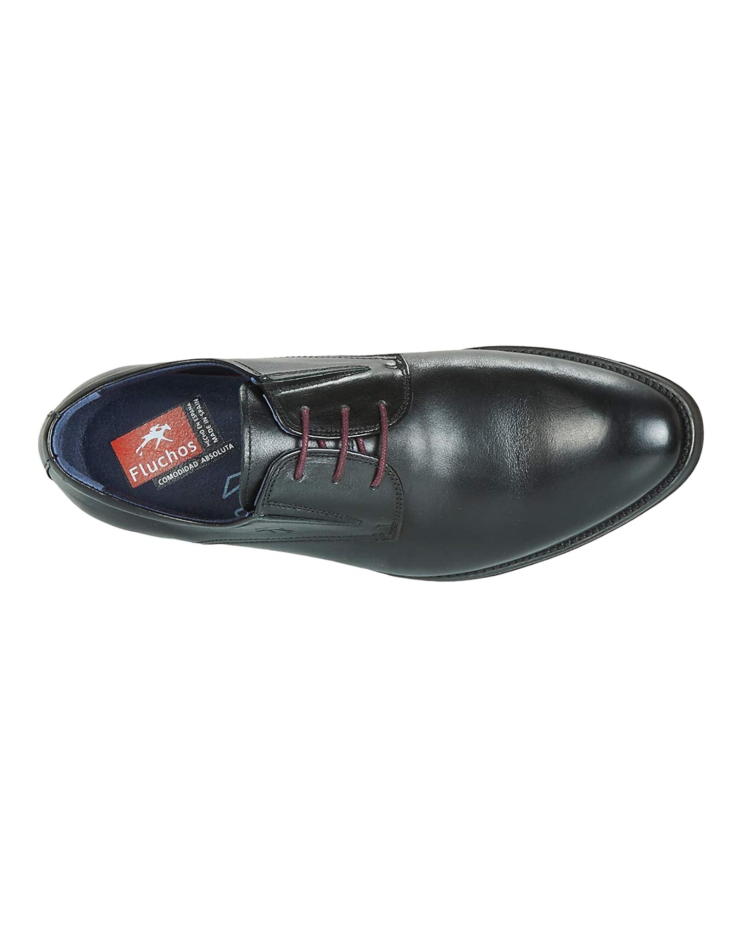 ZAPATOS DE HOMBRE FLUCHOS 8410 HERACLES EN NEGRO