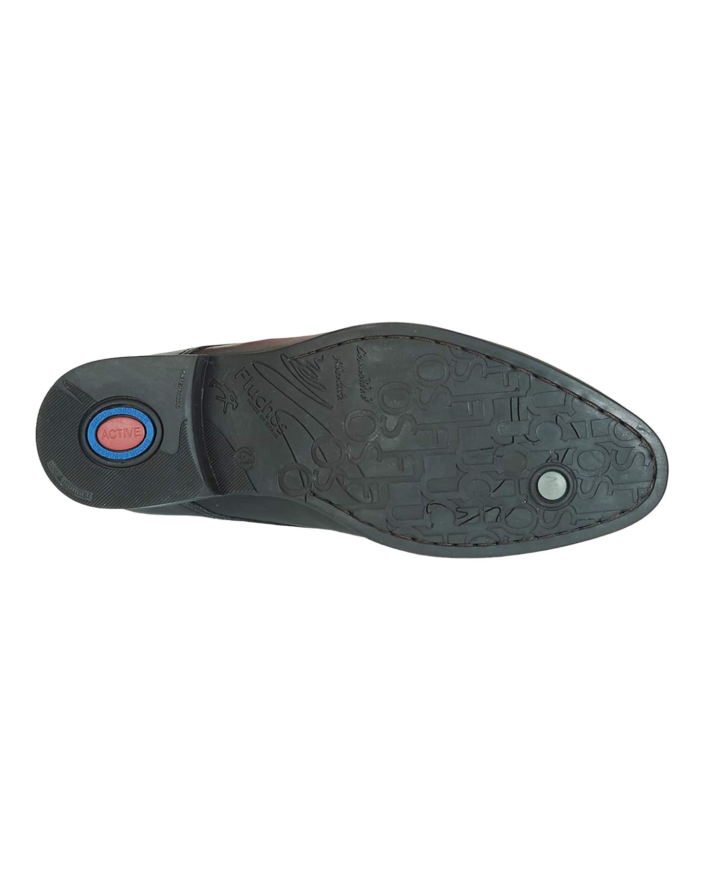 ZAPATOS DE HOMBRE FLUCHOS 8410 HERACLES EN NEGRO