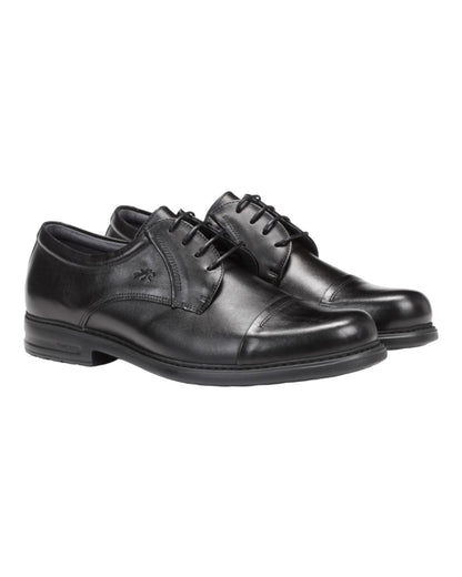 ZAPATOS DE HOMBRE FLUCHOS 8468 SIMON EN NEGRO