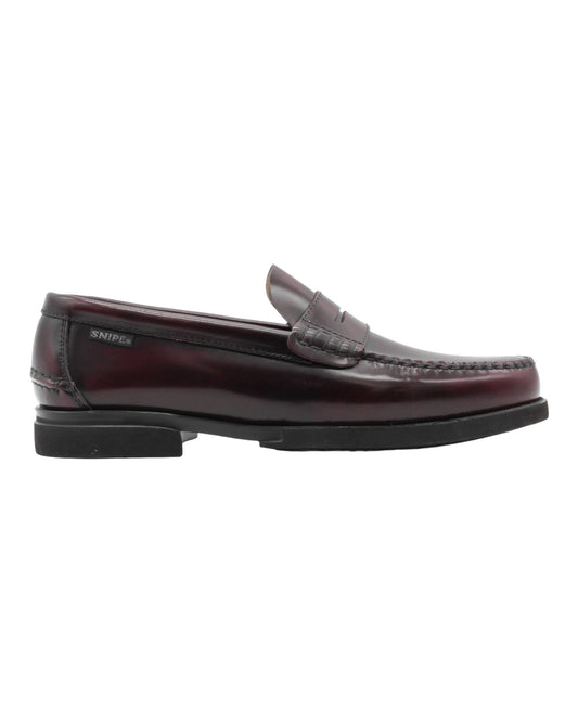 SNIPE 11023 MEN'S SHOES IN BURGUNDY