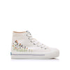MUSTANG 60172 WOMEN'S ANKLE BOOTS IN WHITE