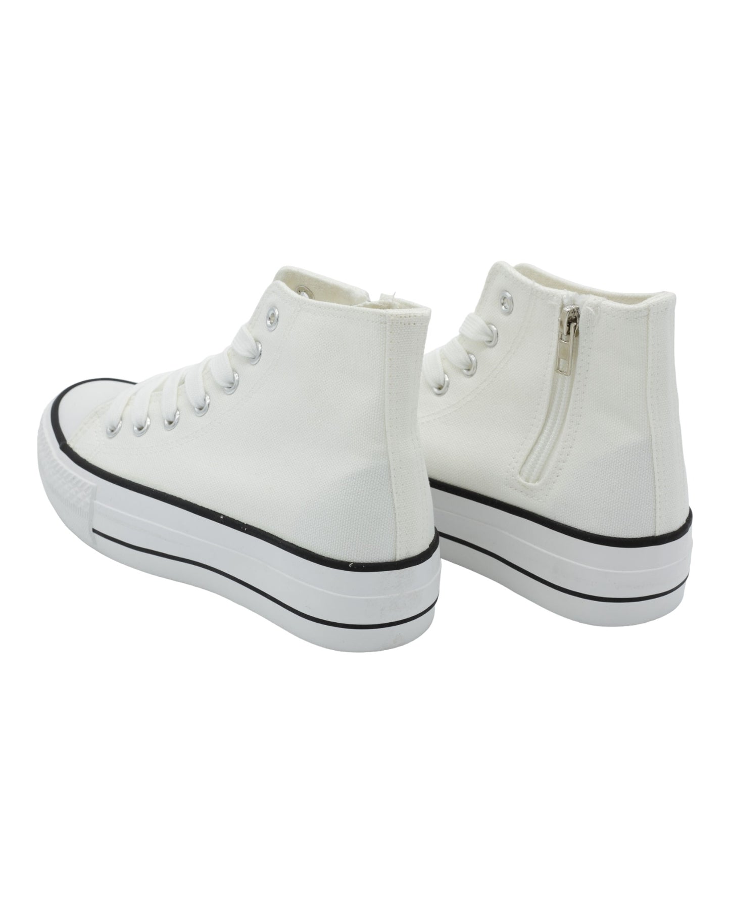 WOMEN'S ANKLE BOOTS STAY 12-2065 IN WHITE