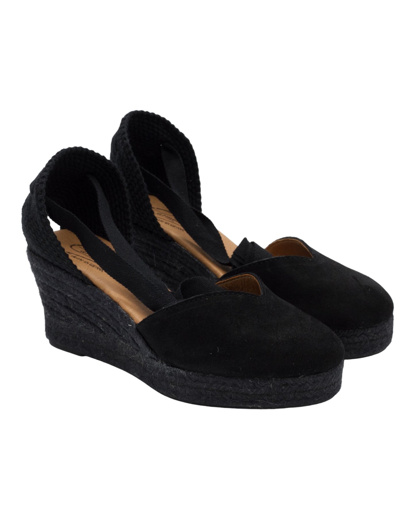 ALPARGATAS DE MUJER CARMEN GARCIA 171D5 EN NEGRO